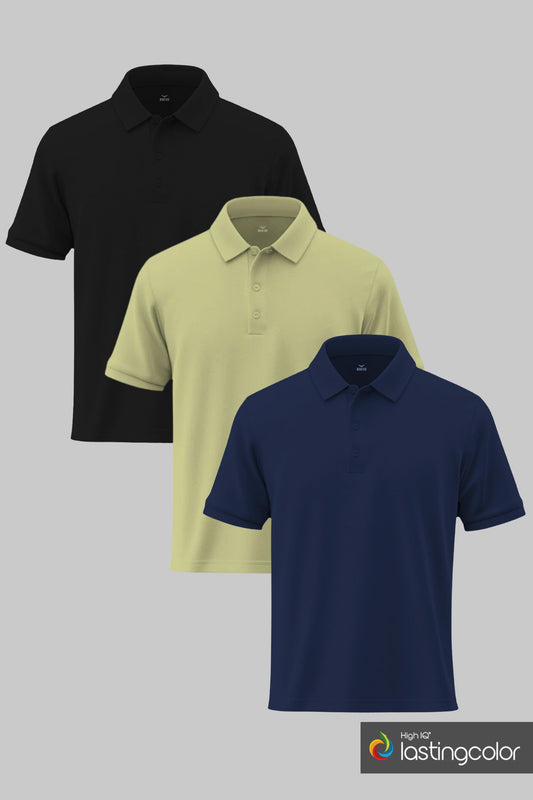 Classic Polo T-Shirt Pack of 3