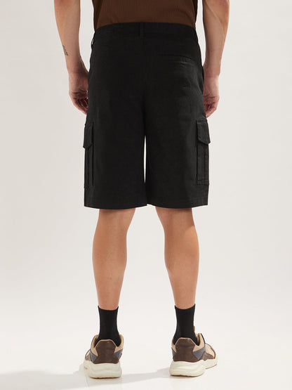 Solid Cargo Shorts