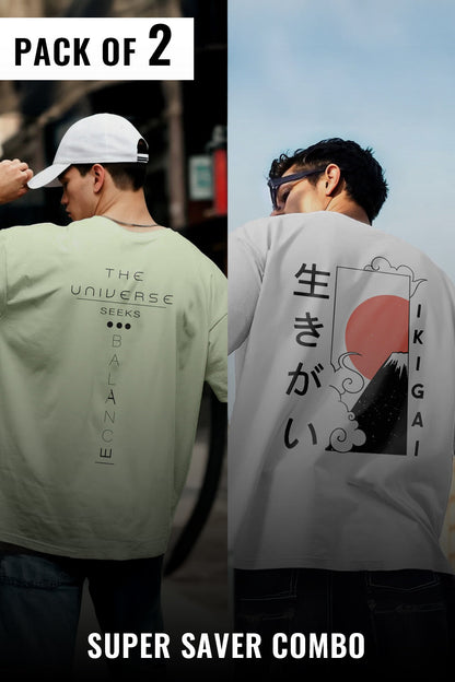 Oversized Tees - 2-Pack