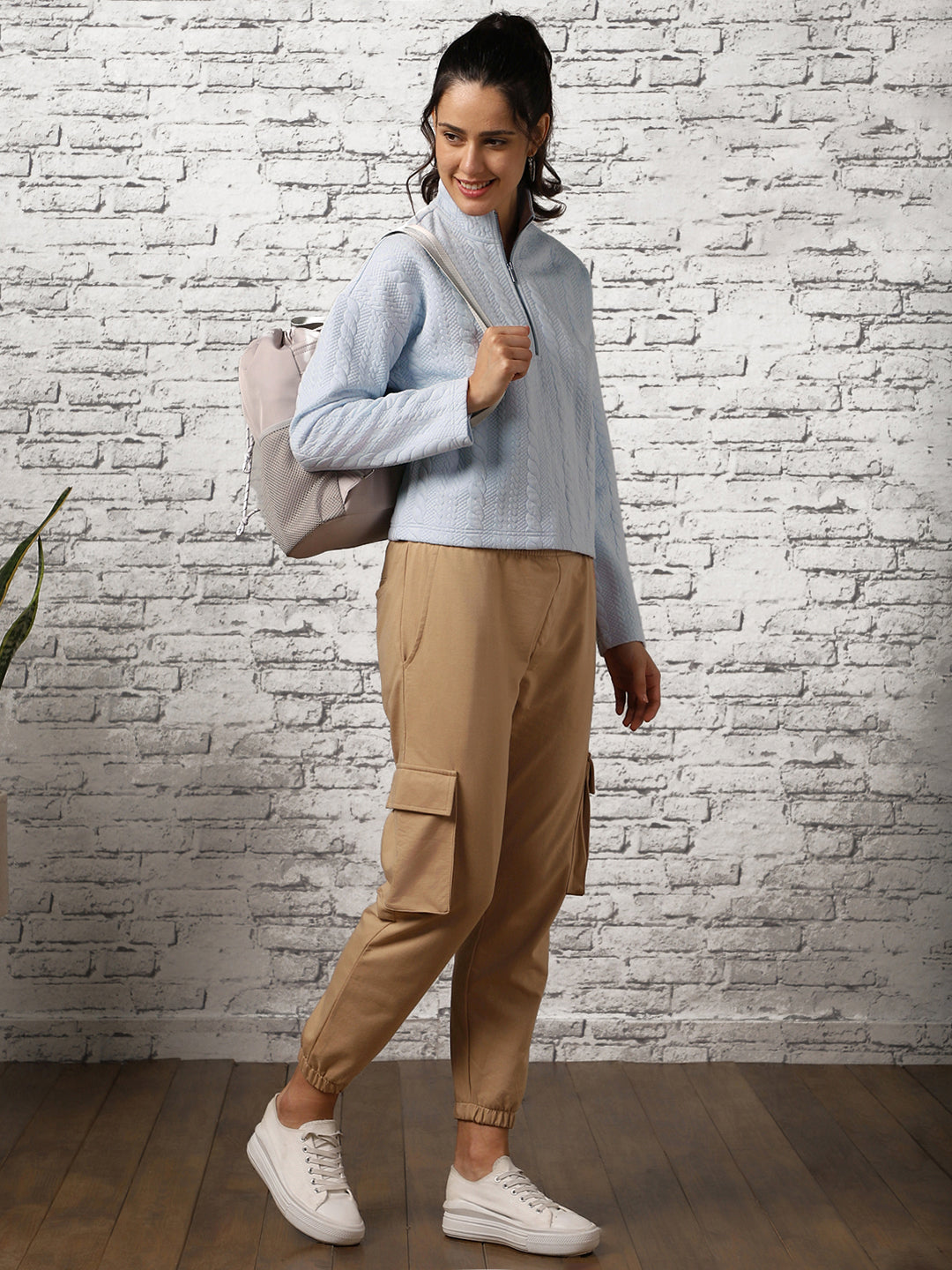 Women Oversized Zip-up Sweatshirts