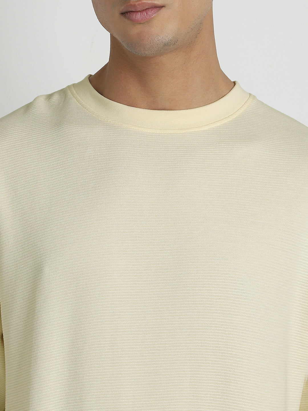Ottoman Textured Relaxed Fit Tee