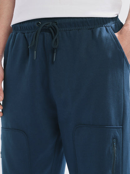 Zipper Straight Fit Joggers