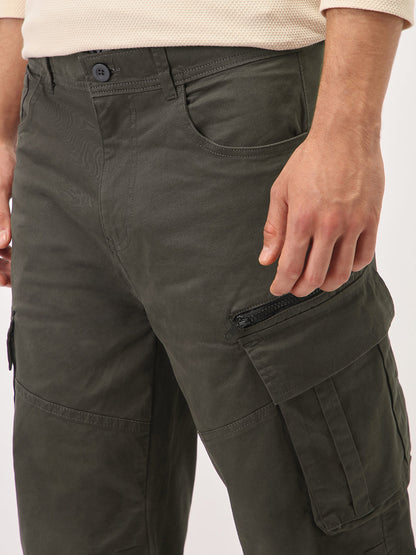 Zipper Utility Cargo Pants