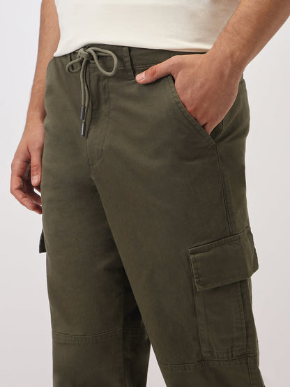Cut & Sew Cargo Pants