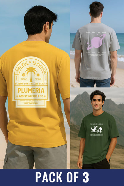 Oversized Tees - 3-Pack