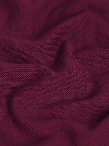 Striped Collar Polo T-Shirt