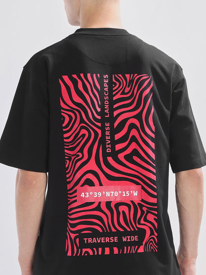Diverse Landscape Oversized T-Shirt