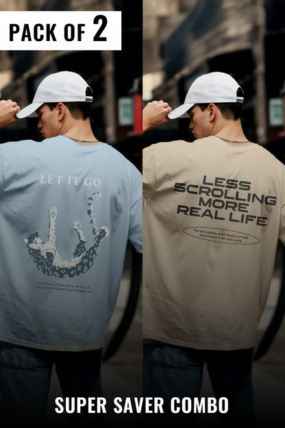 Oversized Tees - 2-Pack