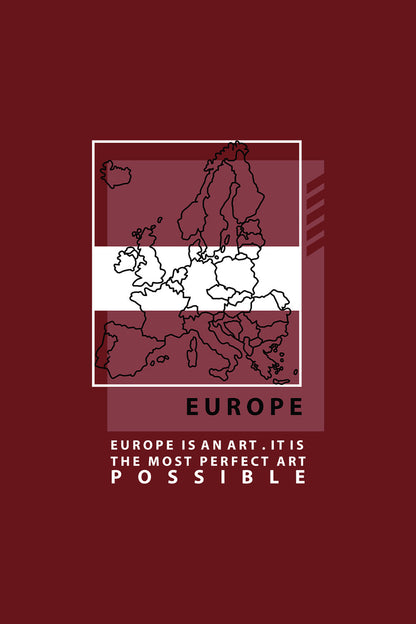 Europe map Classic Fit T-Shirt
