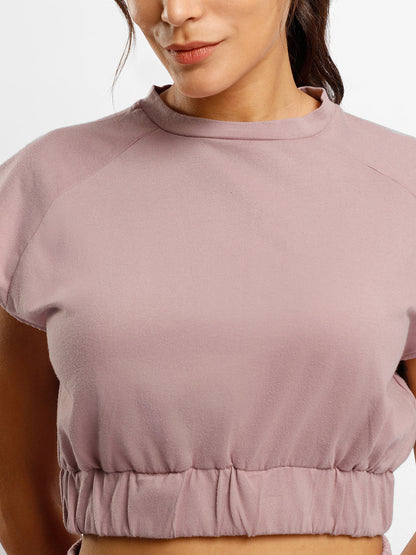Raglan Sleeve Cropped Jeanne Top