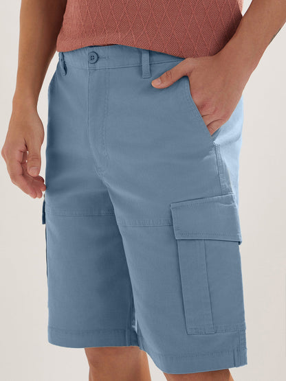 Solid Cargo Shorts