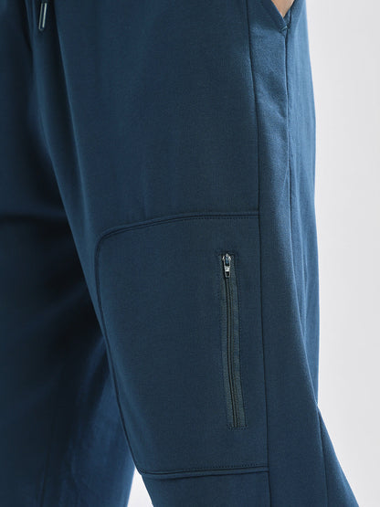 Zipper Straight Fit Joggers