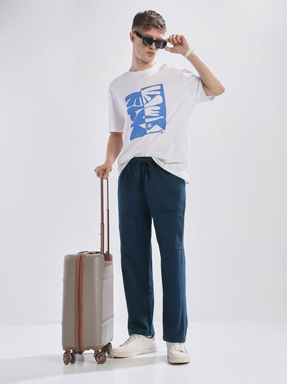 Zipper Straight Fit Joggers