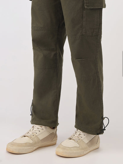 Cut & Sew Cargo Pants