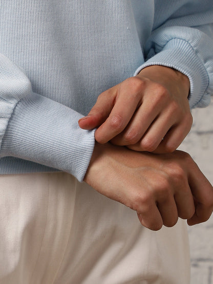 Women Chiara Self Design Pullover