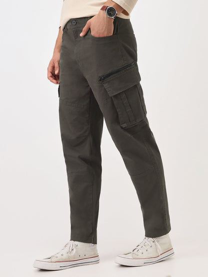 Zipper Utility Cargo Pants