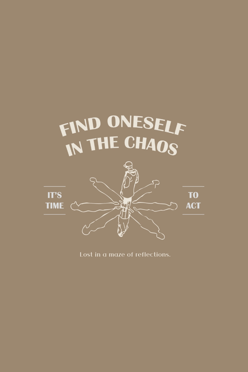 Find Oneself Oversized T-Shirt