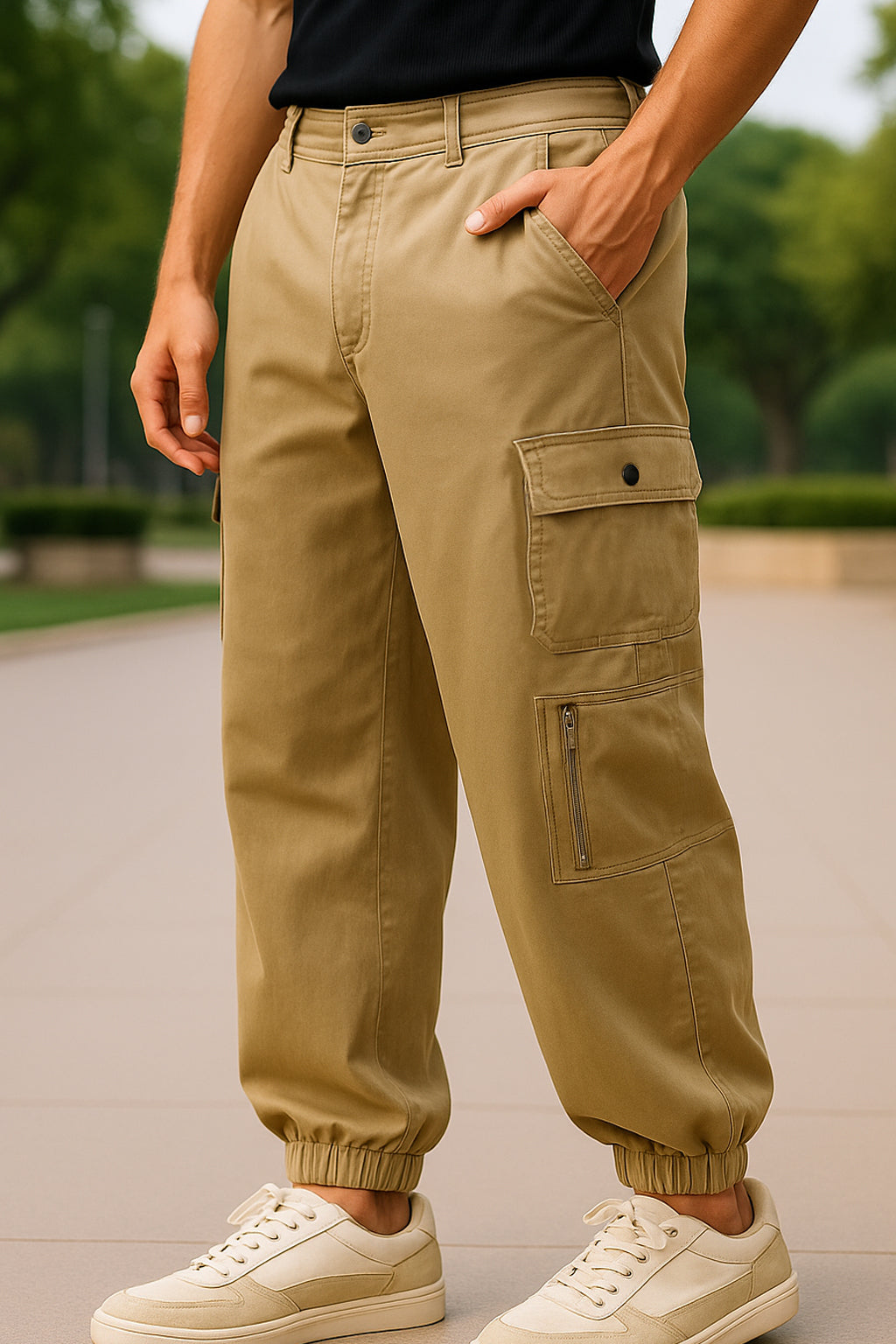 Multi-Pocket Cargo Pants