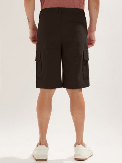 Solid Cargo Shorts