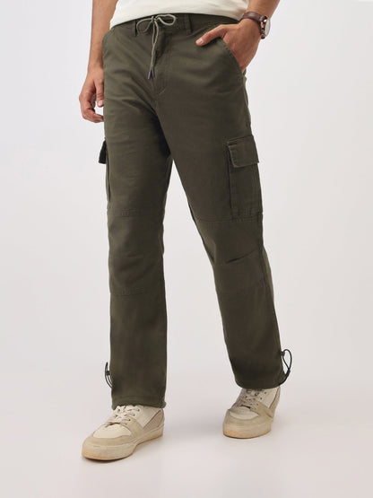 Cut & Sew Cargo Pants