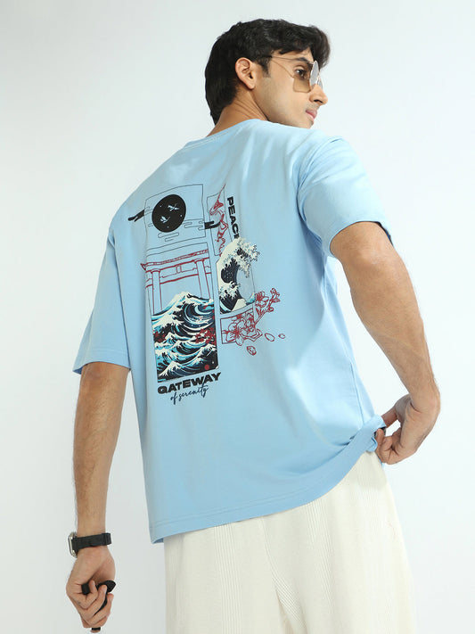 Gateaway To Peace Oversized T-Shirt
