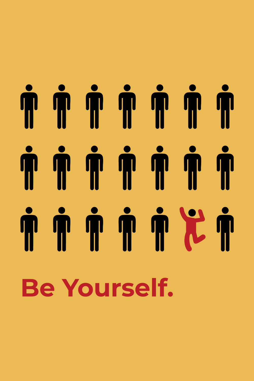 Be yourself V3 Classic Fit T-Shirt