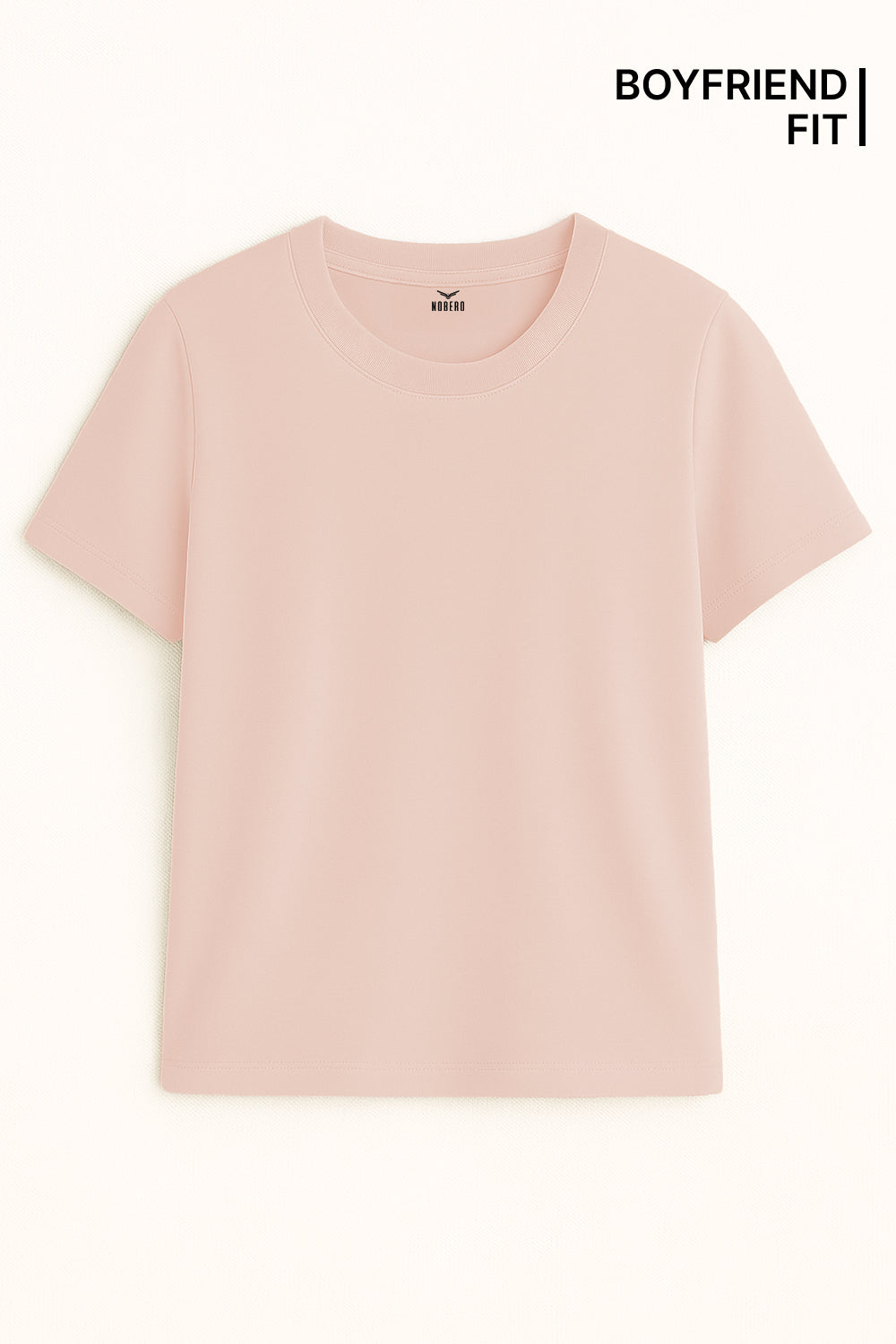 Boyfriend Fit Cotton T-Shirt