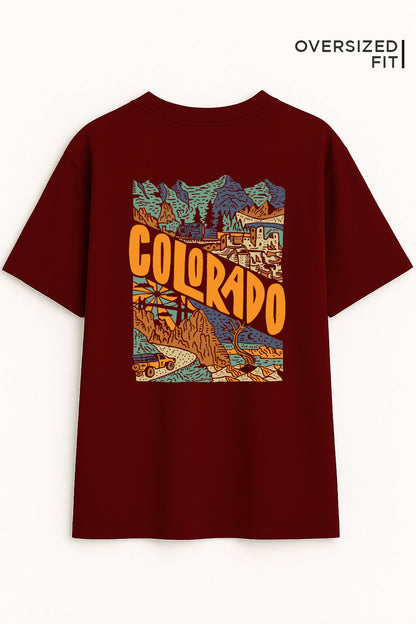 Colorado Oversized Fit Women Tee