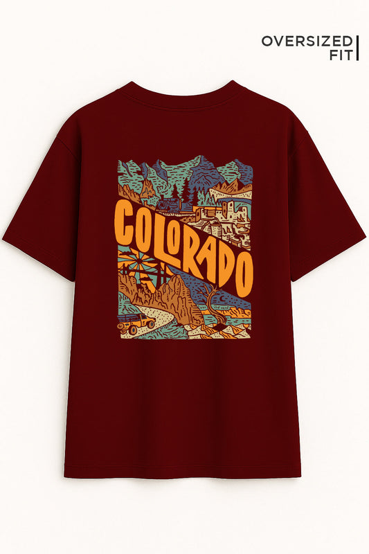 Colorado Oversized Fit Women Tee
