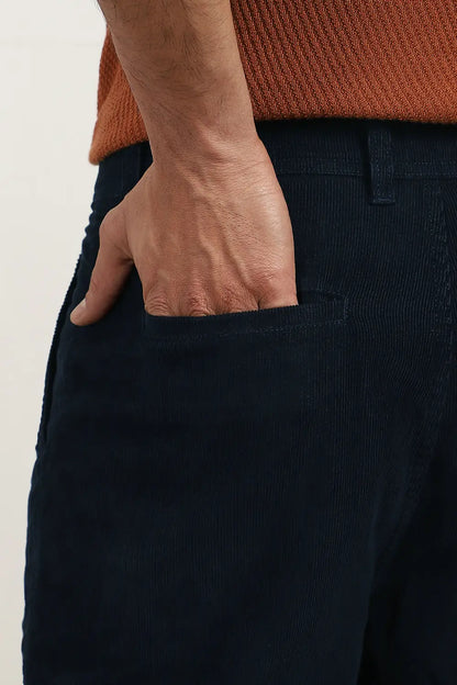 Corduroy Woven Cargo Pants