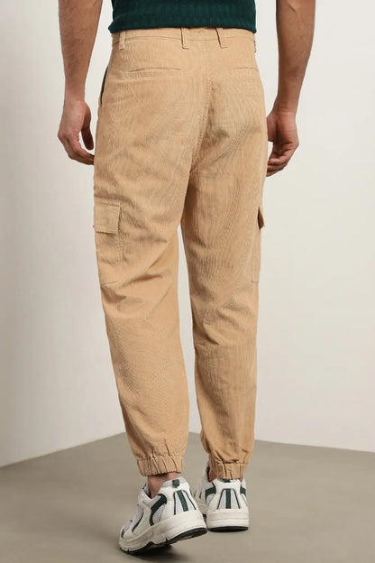 Corduroy Woven Cargo Pants