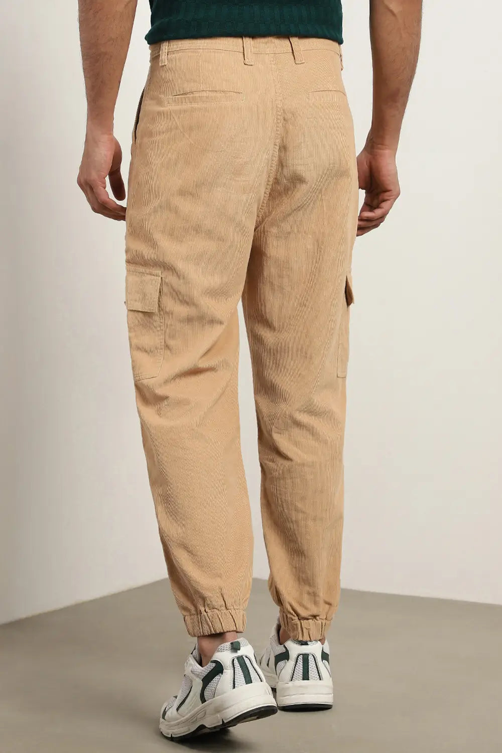Corduroy Woven Cargo Pants