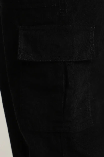 Corduroy Woven Cargo Pants