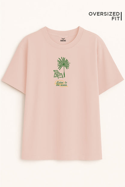 Croatia Oversized Fit Women Tee