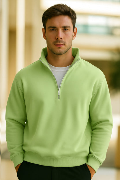 Mock Neck Sweatshirt