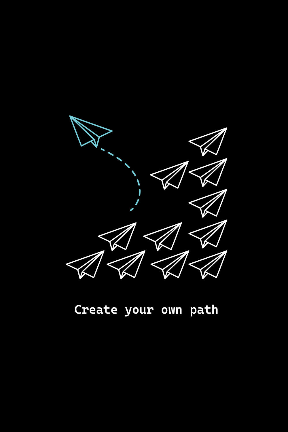 Create your own path Classic Fit T-Shirt