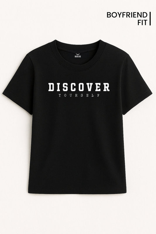 Boyfriend Discover Yourself Classic Fit T-Shirt