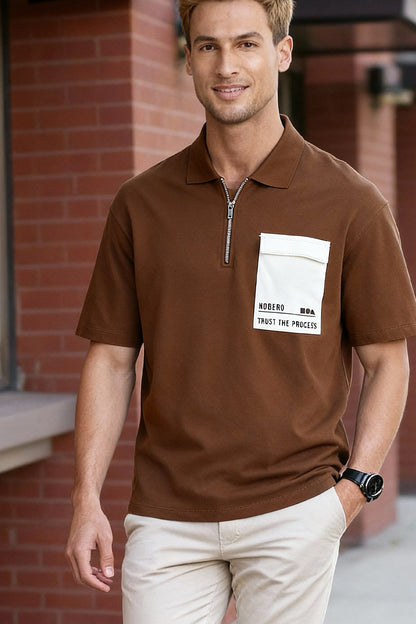 Elevated Contrast Polo