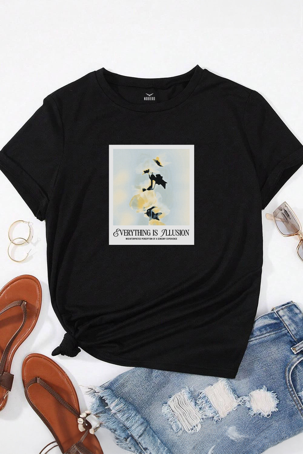 Boyfriend Everything is illusion Classic Fit T-Shirt