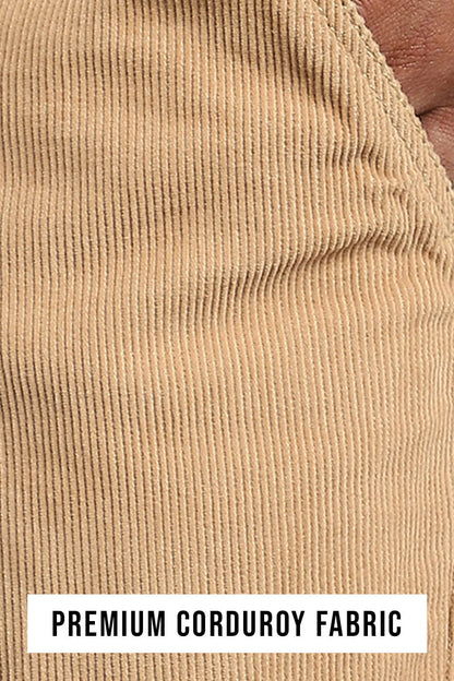 Corduroy Woven Cargo Pants