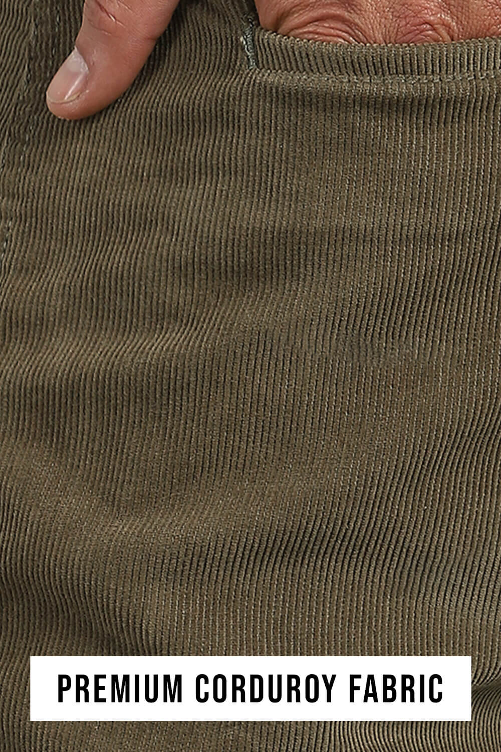 Corduroy Woven Cargo Pants