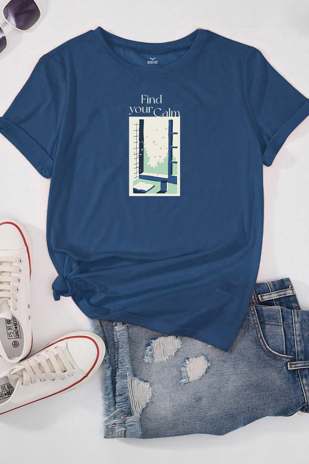 Boyfriend Find your calm Classic Fit T-Shirt