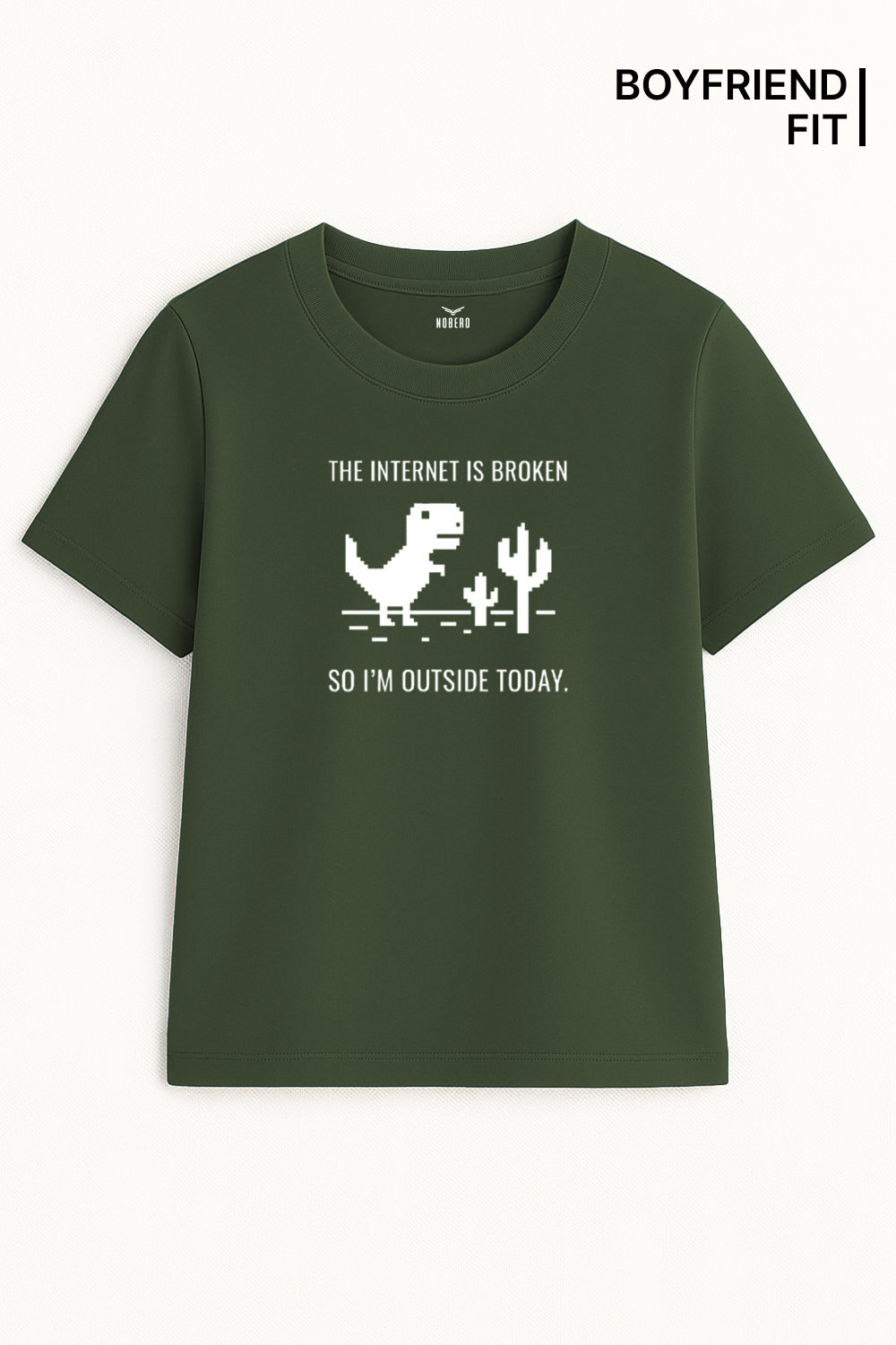 Boyfriend Internet Is Broken Classic Fit T-Shirt