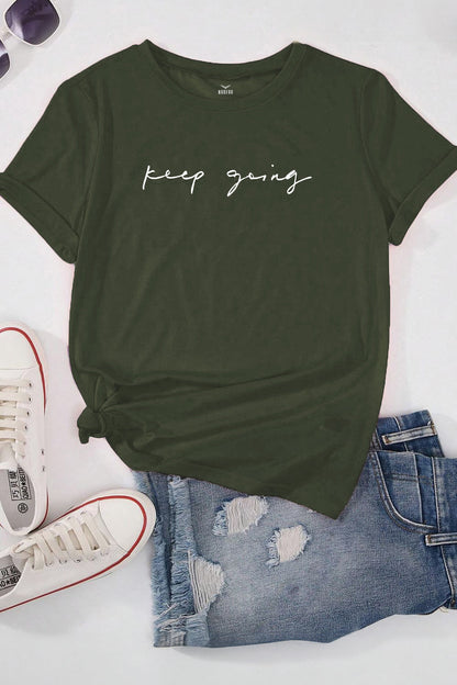 Boyfriend Keep Going Classic Fit T-Shirt