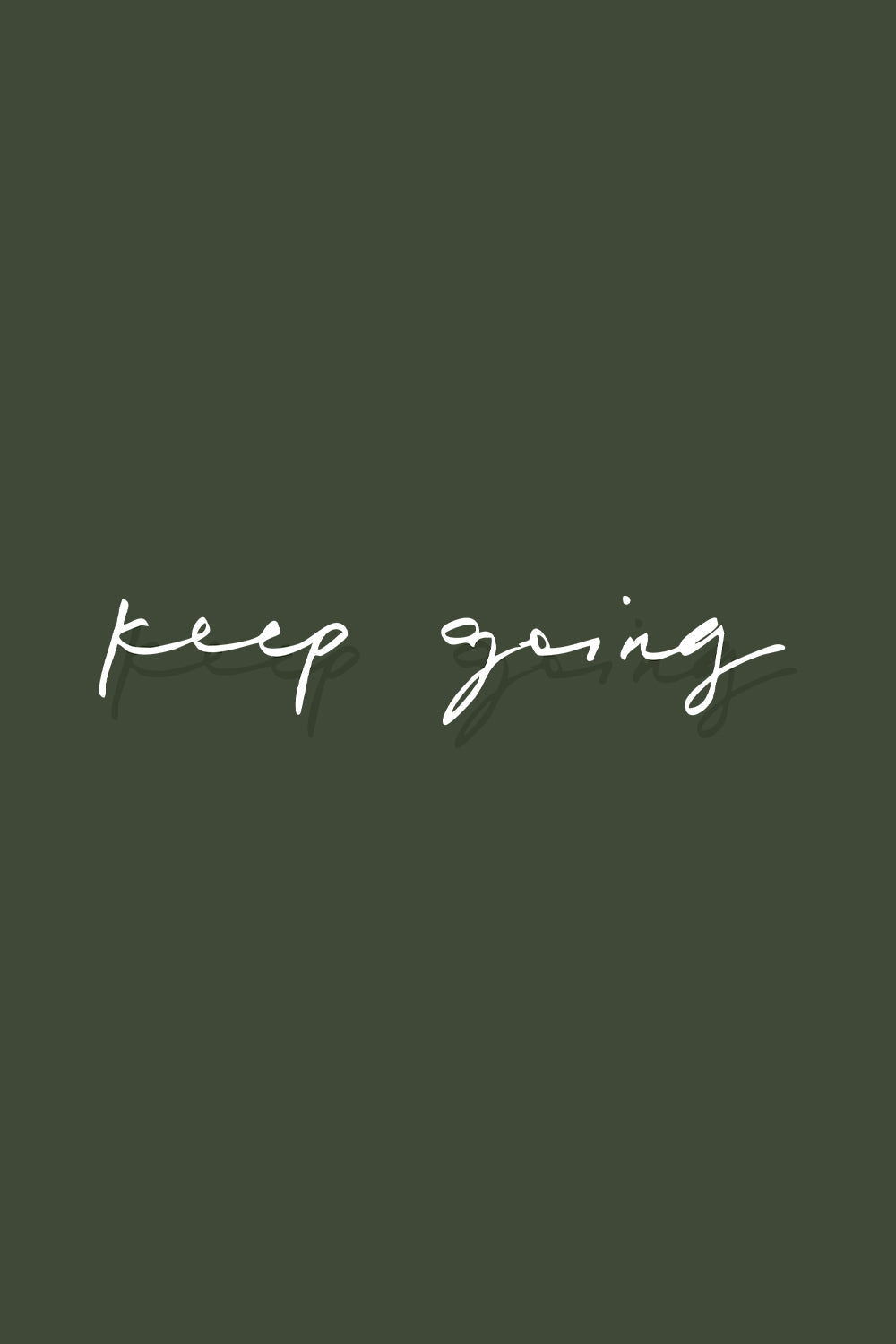 Keep Going Classic Fit T-Shirt