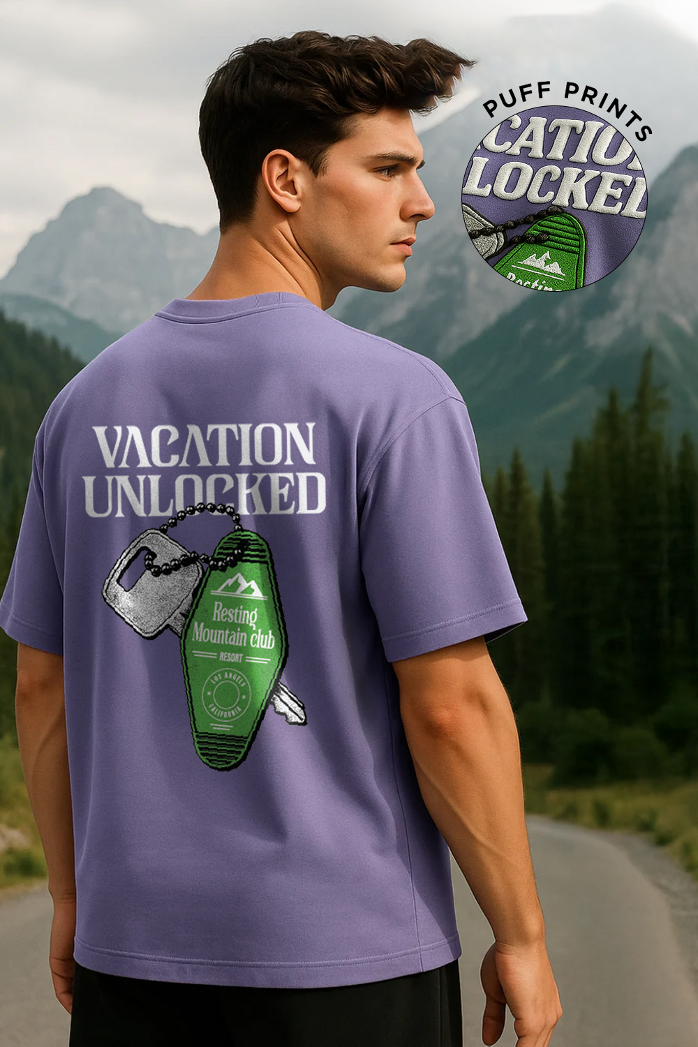 Vacation Unlocked Oversized T-Shirt