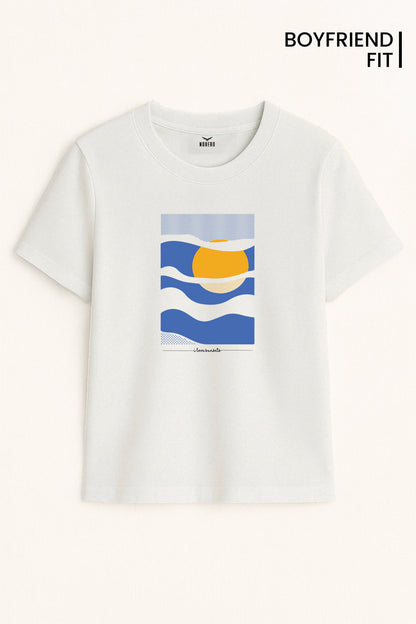 Boyfriend Love Sunsets Classic Fit T-Shirt