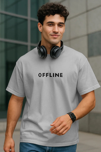 Less Scrolling Oversized T-Shirt