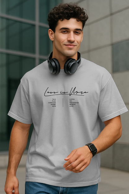 Less is More V2 Oversized T-Shirt
