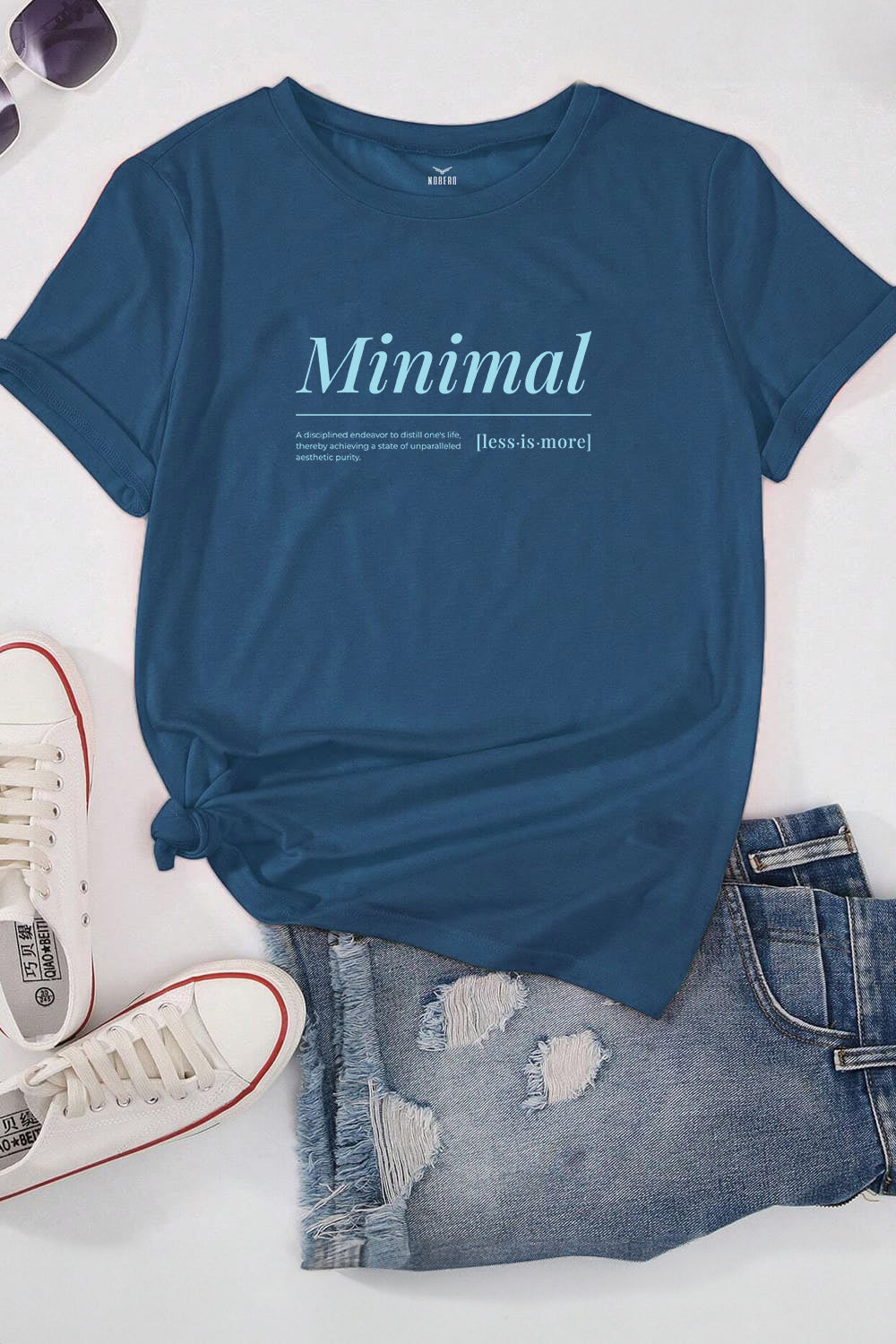 Boyfriend Minimal Classic Fit T-Shirt